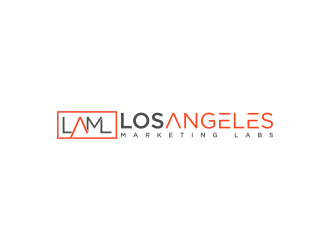 Los Angeles Marketing Labs logo design by deddy