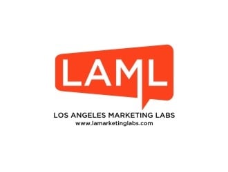 Los Angeles Marketing Labs logo design by dibyo
