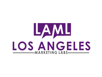 Los Angeles Marketing Labs logo design by giphone