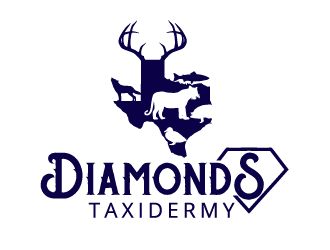 Diamond S Taxidermy  logo design by axel182