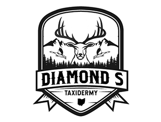 Diamond S Taxidermy  logo design by Optimus