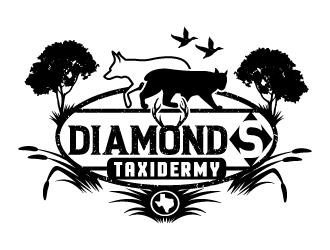 Diamond S Taxidermy  logo design by Suvendu