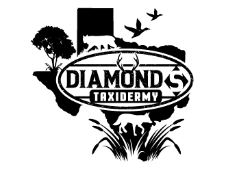 Diamond S Taxidermy  logo design by Suvendu