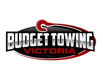Budget Towing Victoria  logo design by ElonStark
