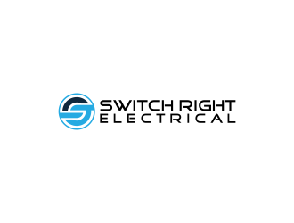 Switch Right Electrical  logo design by sitizen
