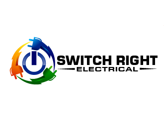 Switch Right Electrical  logo design by THOR_