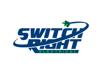 Switch Right Electrical  logo design by PRN123