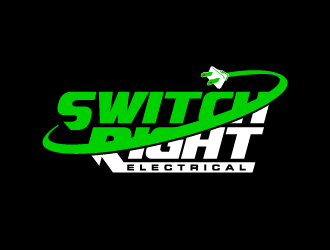 Switch Right Electrical  logo design by PRN123