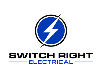 Switch Right Electrical  logo design by lexipej