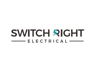 Switch Right Electrical  logo design by creator_studios