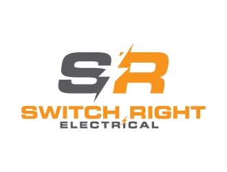Switch Right Electrical  logo design by wongndeso