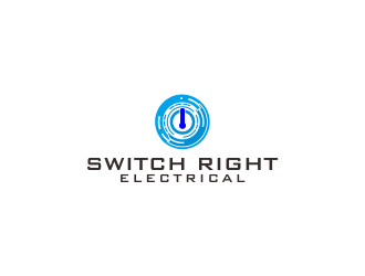 Switch Right Electrical  logo design by stark