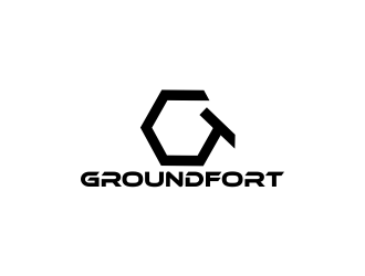 GROUNDFORT logo design by Greenlight