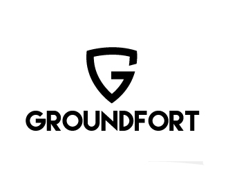 GROUNDFORT logo design by ElonStark