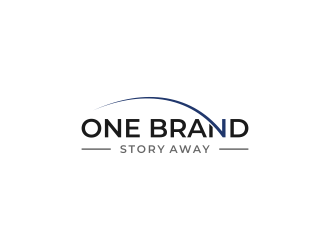 One Brand Story Away logo design by haidar