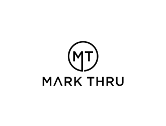 Mark Thru logo design by johana