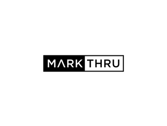 Mark Thru logo design by johana