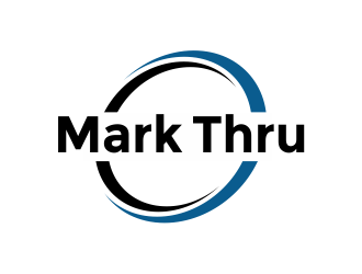 Mark Thru logo design by Girly