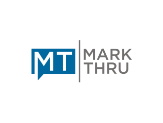 Mark Thru logo design by rief