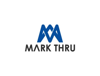 Mark Thru logo design by wongndeso
