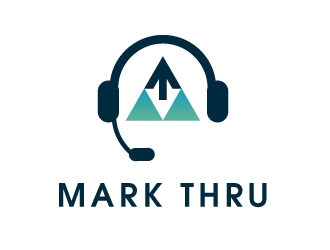 Mark Thru logo design by Suvendu