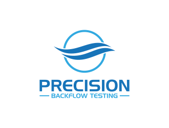 Precision Backflow Testing logo design by RIANW