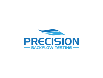 Precision Backflow Testing logo design by RIANW
