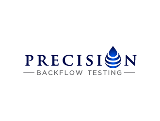 Precision Backflow Testing logo design by Andri