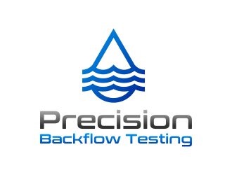 Precision Backflow Testing logo design by DiDdzin