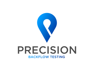 Precision Backflow Testing logo design by DiDdzin