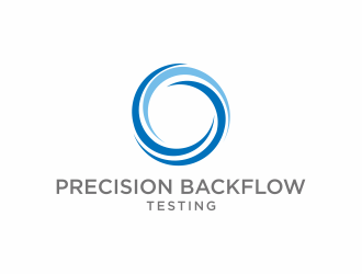 Precision Backflow Testing logo design by luckyprasetyo