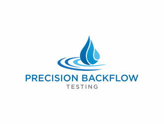 Precision Backflow Testing logo design by luckyprasetyo