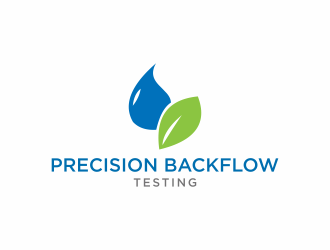 Precision Backflow Testing logo design by luckyprasetyo