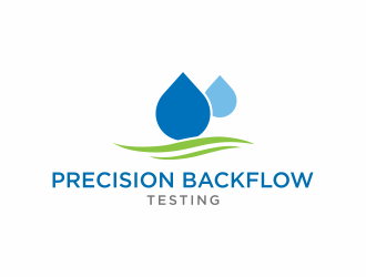 Precision Backflow Testing logo design by luckyprasetyo