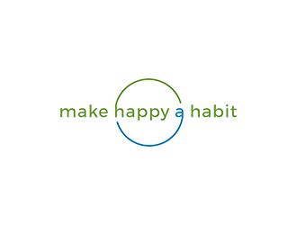 Make happy a habit logo design by kurnia