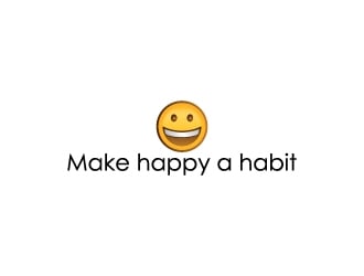 Make happy a habit logo design by wongndeso