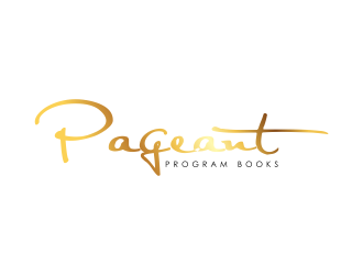 Pageant Program Books logo design by cimot
