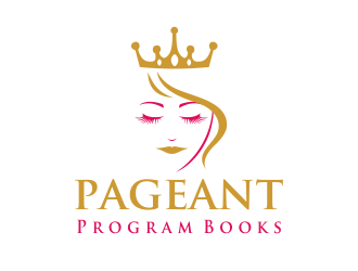 Pageant Program Books logo design by AisRafa