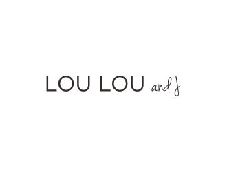 Lou Lou and J logo design by dewipadi