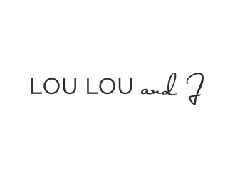 Lou Lou and J logo design by dewipadi