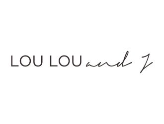 Lou Lou and J logo design by dewipadi