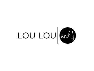 Lou Lou and J logo design by dewipadi