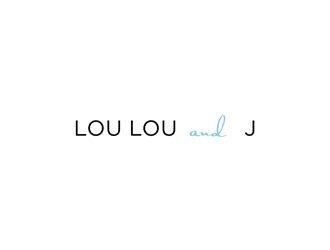 Lou Lou and J logo design by ndaru