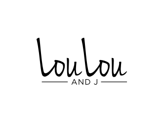 Lou Lou and J logo design by blessings
