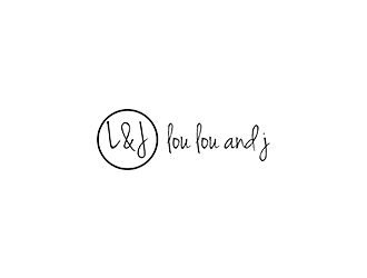 Lou Lou and J logo design by kurnia