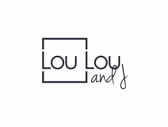 Lou Lou and J logo design by santrie