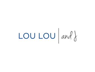 Lou Lou and J logo design by scolessi