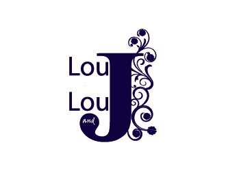 Lou Lou and J logo design by bulatITA