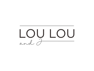 Lou Lou and J logo design by RIANW