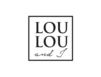 Lou Lou and J logo design by scolessi